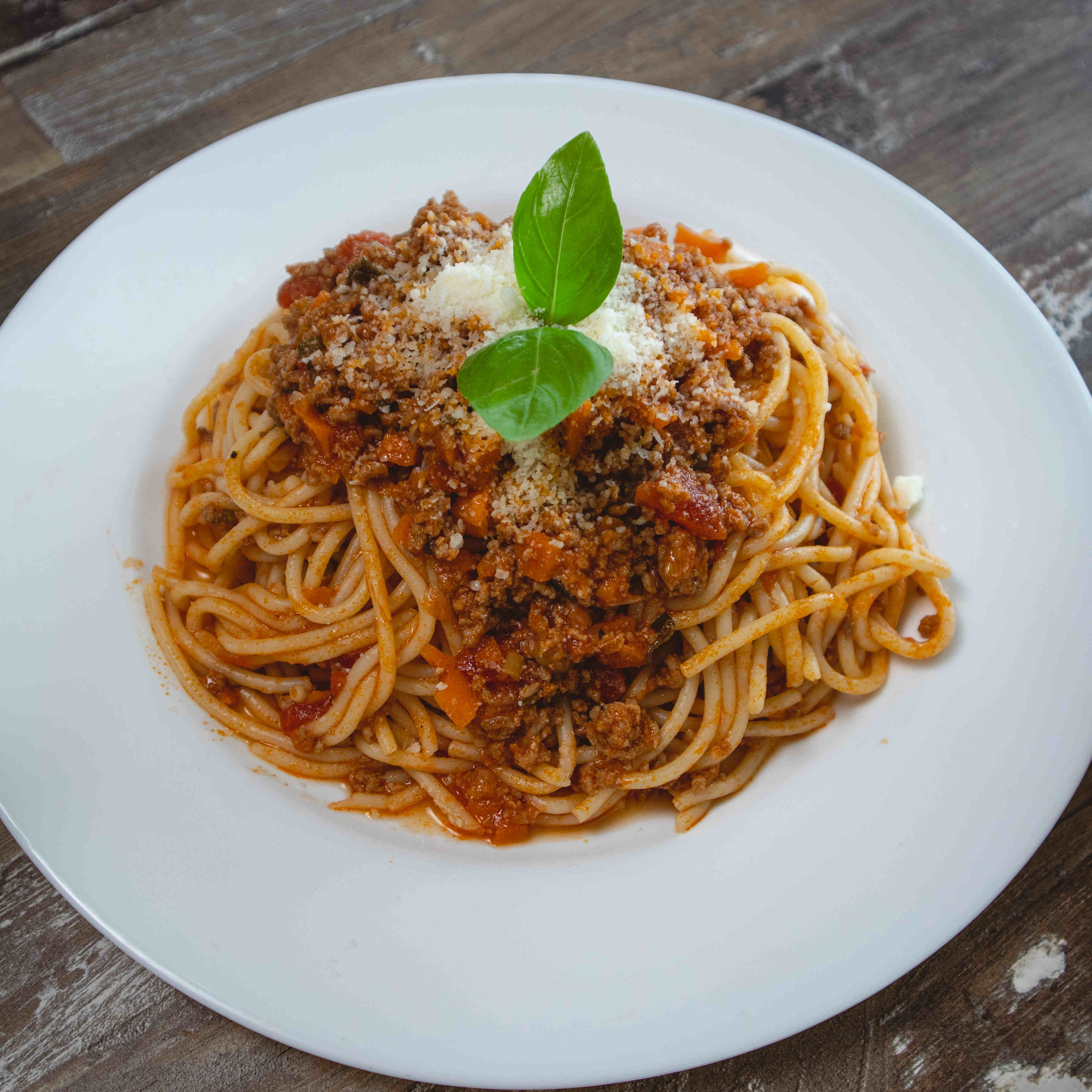 Tomato sauce spagetti